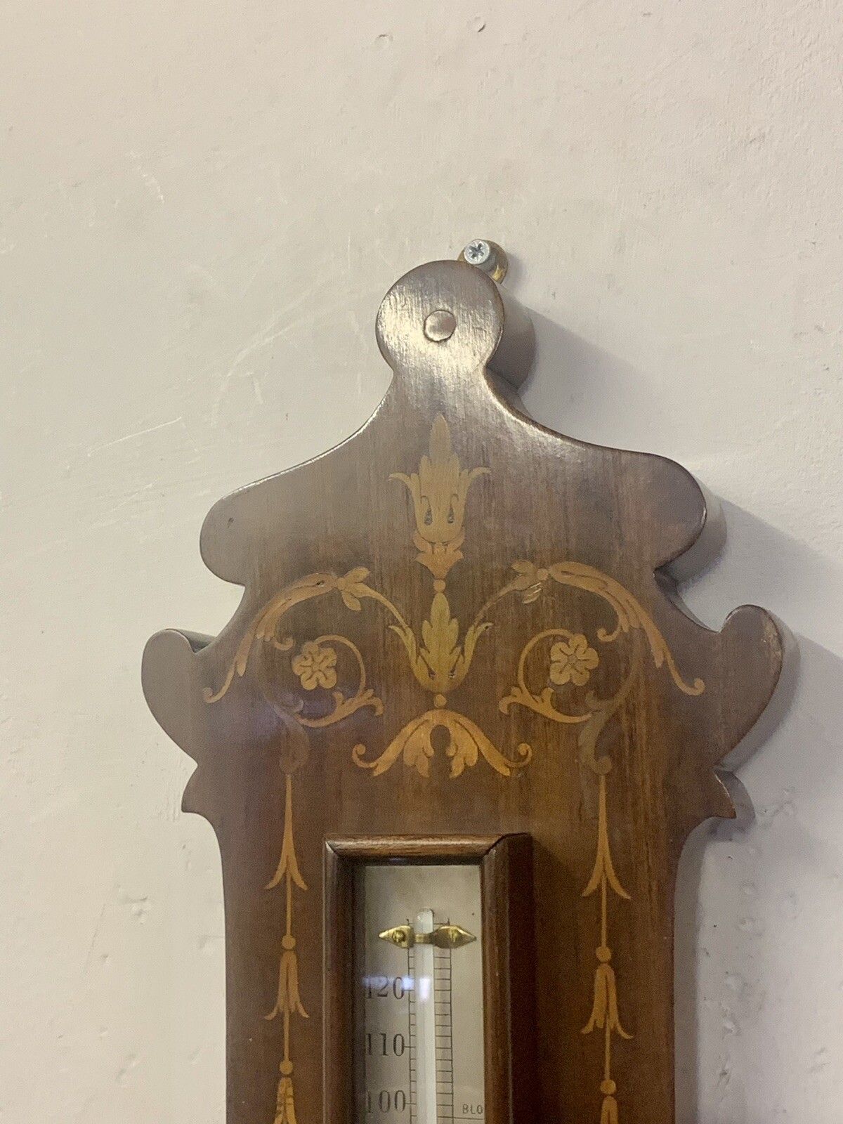 Antique 19th Century A Williams Rochdale Magnificent Inlaid Marquetry Barometer photo Home Decor