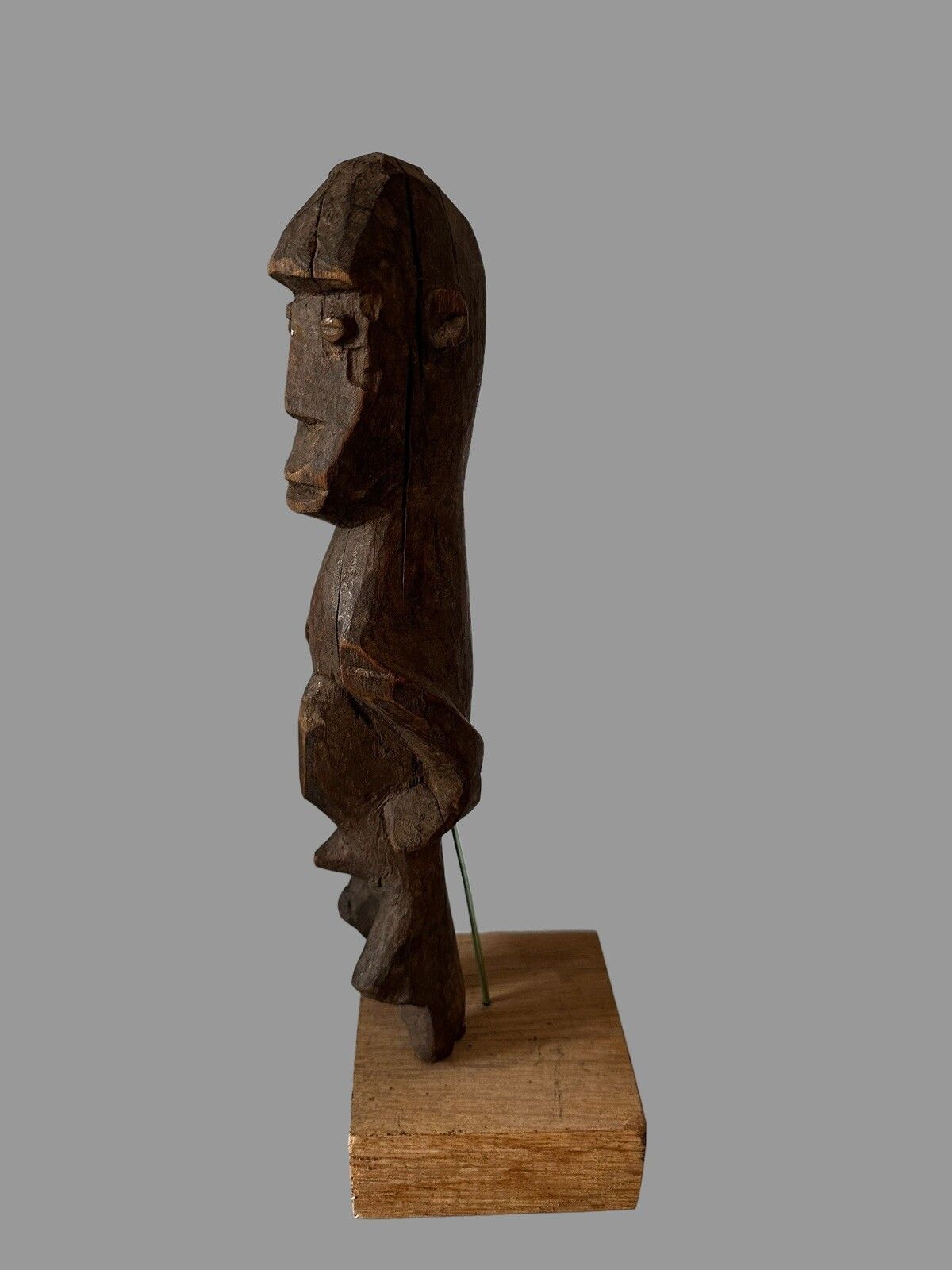 Antique Wooden Primitive Tribal Figure photo for sale