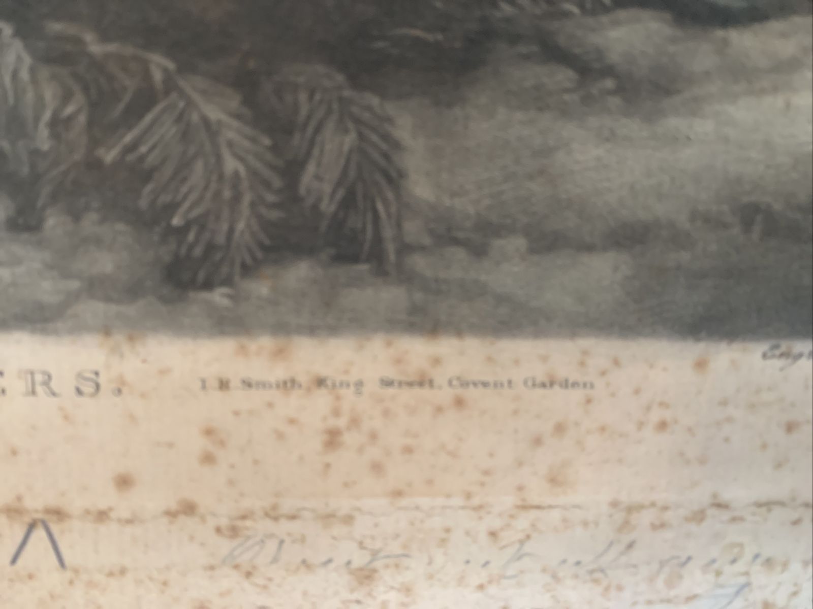 J.R. Smith After George Morland 1799 Mezzotint, The Fern Gatherers photo buy
