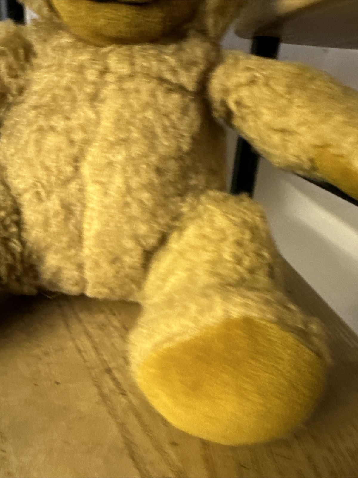 Beautiful Vintage Teddy Bear Plush By ‘A Golden Bear’  Made In England photo Home Decor
