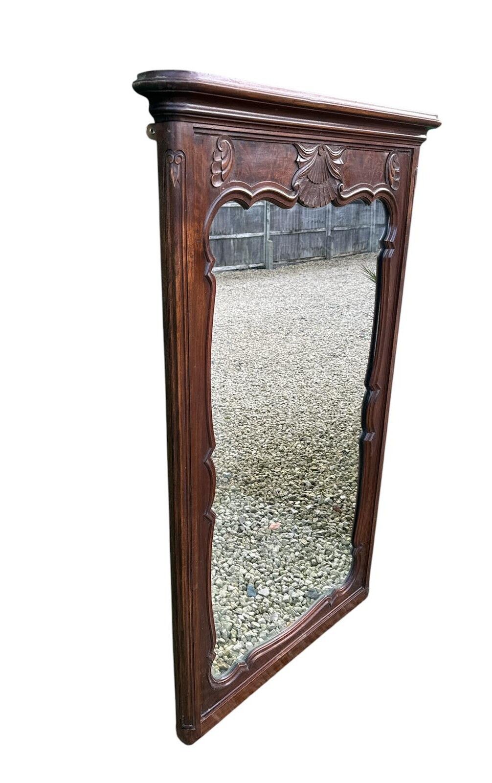 Antique Huge French Regency Style Pier Mirror 58”  Country House photo for sale