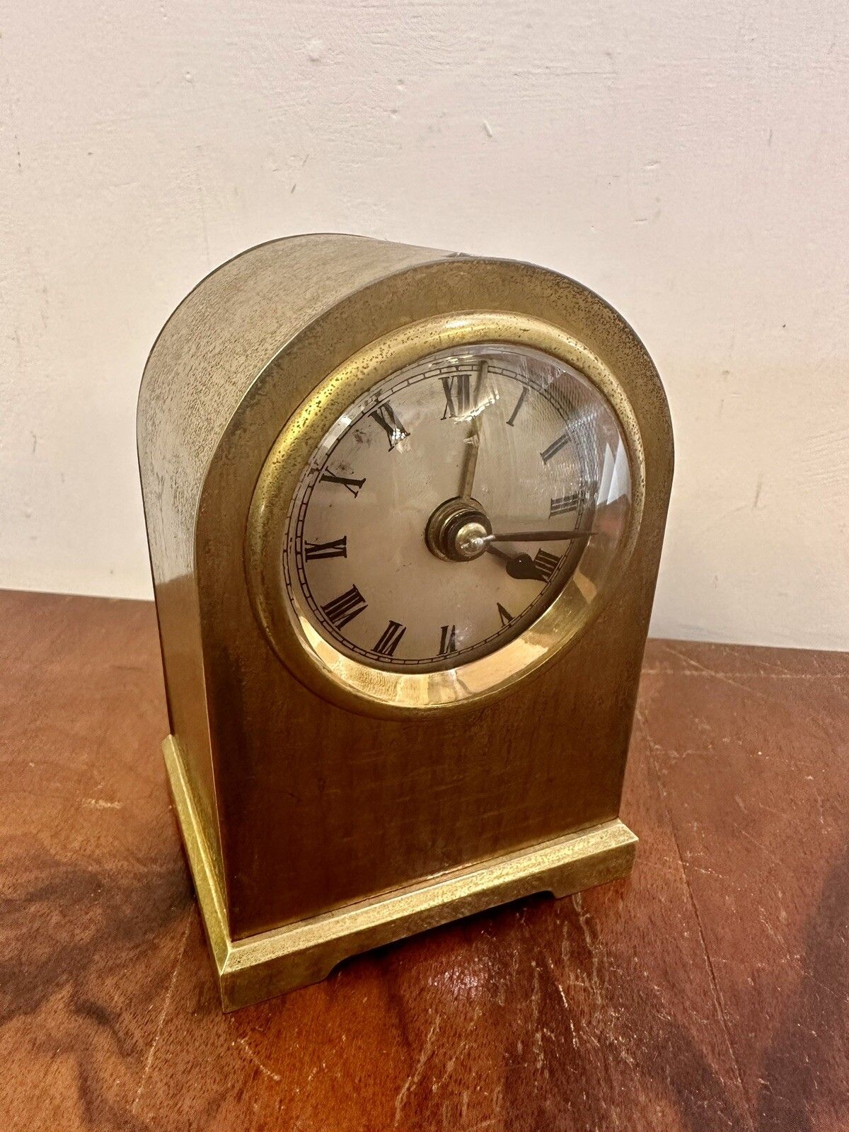 photo furniture 19th Century Antique French Brass Carriage Bell Alarm Clock Outstanding
