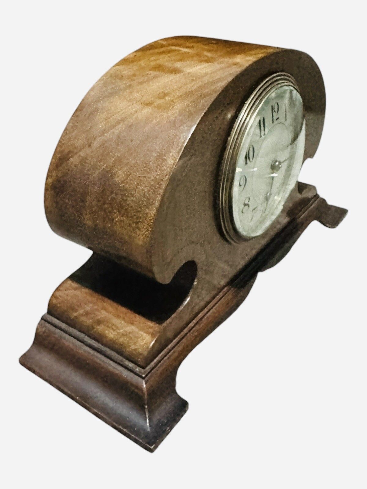 Antique Elegant Edwardian Art Nouveau Inlaid Mantel Clock By Richard & Co C1890 photo Home Decor