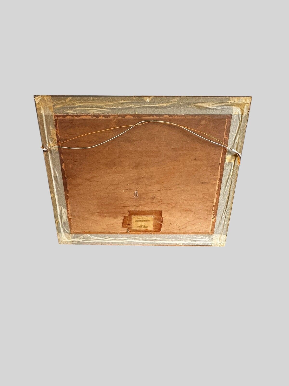 Original Dedham Mill Mezzotint C Fitzgerald After  John Constable Proof Signed photo furniture