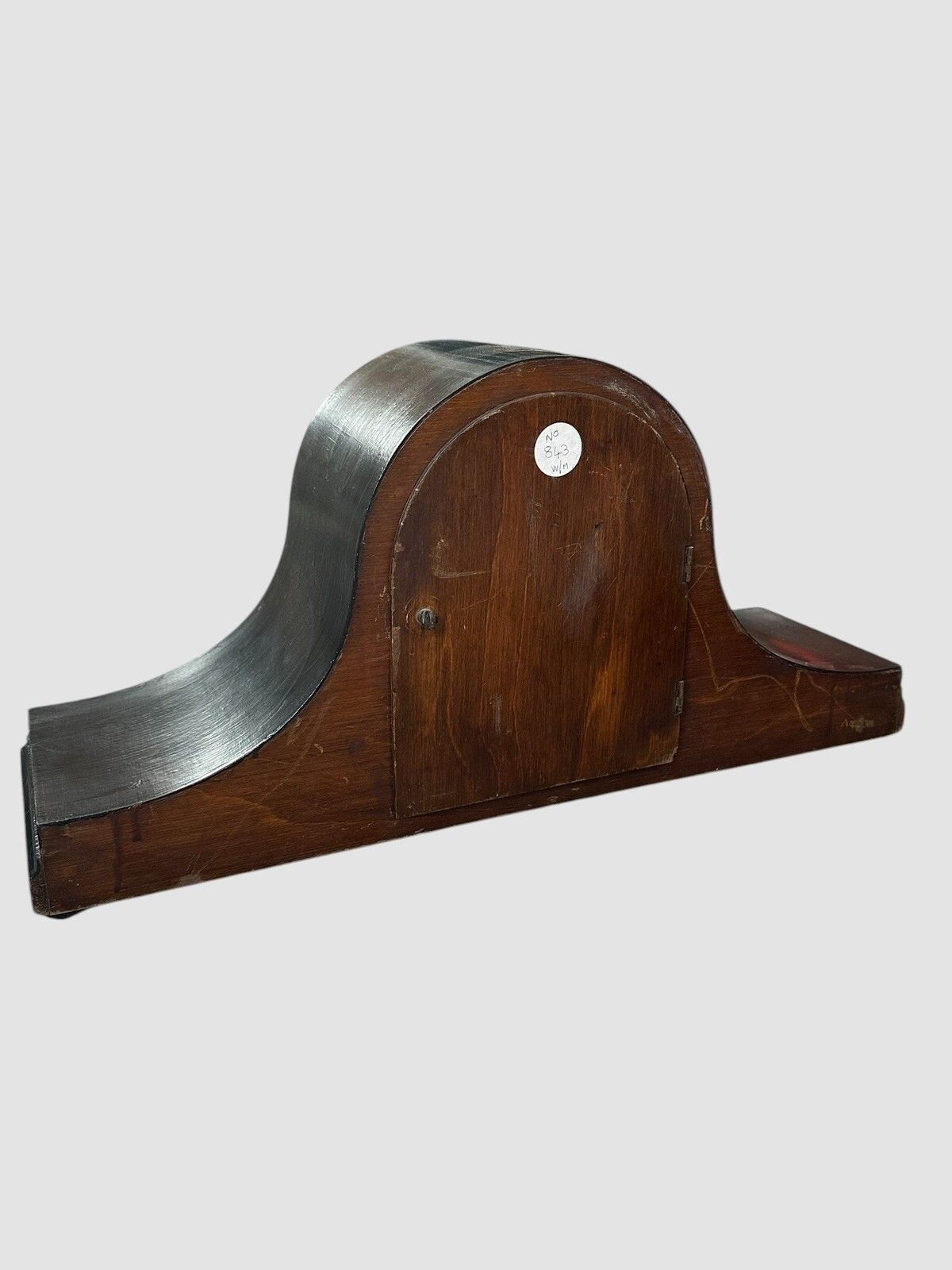 Imposing Ebonised C1930’s “Anvil” Westminster Chiming Clock Working photo buy