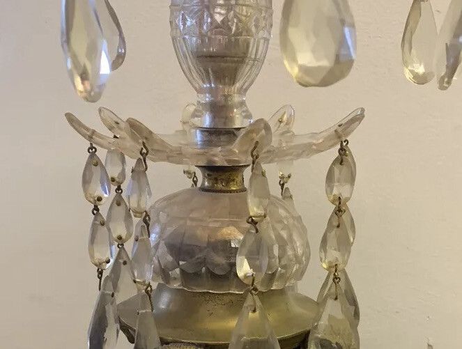 Outstanding Antique Victorian Parlour Table Lamp Cranberry Shade photo vintage