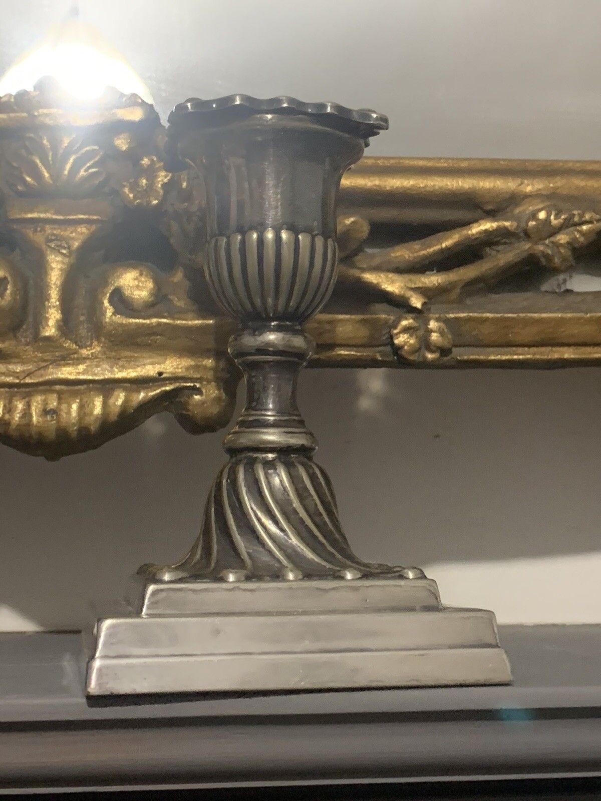 Pair Of Antique 19th Century Quality Walker & Hall Silver Plated Candlesticks￼ photo 120.0
