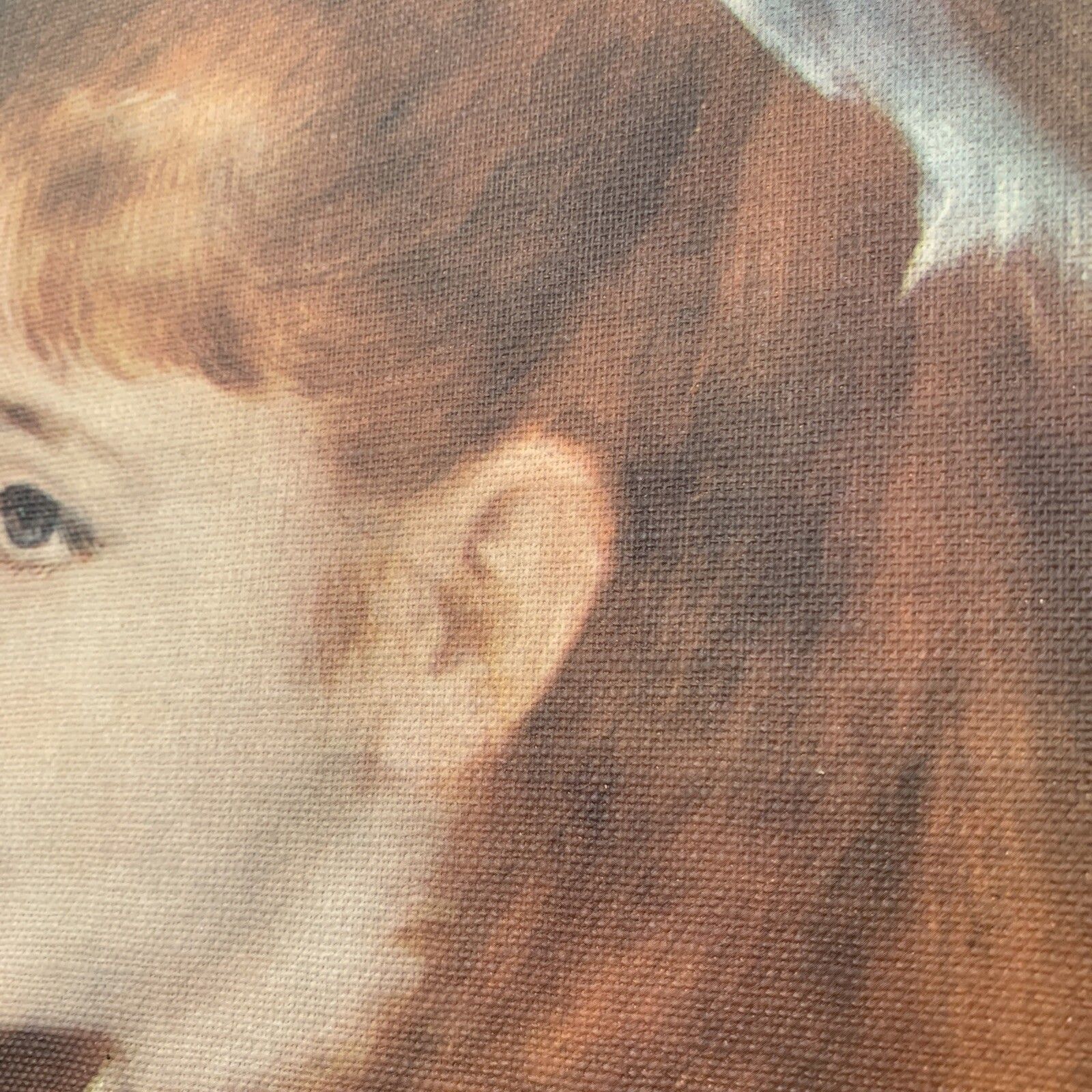 Mid Century Early Museum Print Of Board  Pierre Auguste Renoir “La Petite Irence photo Art
