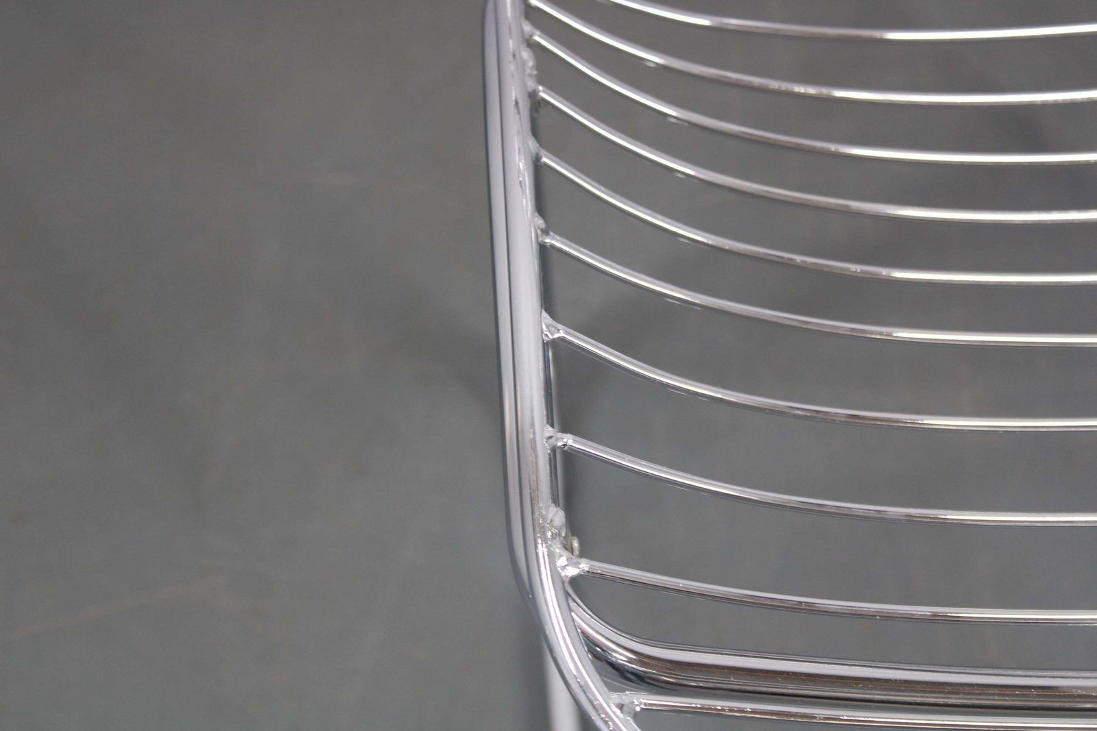 photo furniture 1970s Pair Of Gastone Rinaldi Chromed Steel Chairs For Rima, Italy