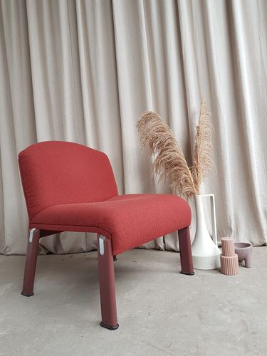Vtg Late Mid Century Modernist Studio Lounge Chair Scandi Retro Post Modern R765