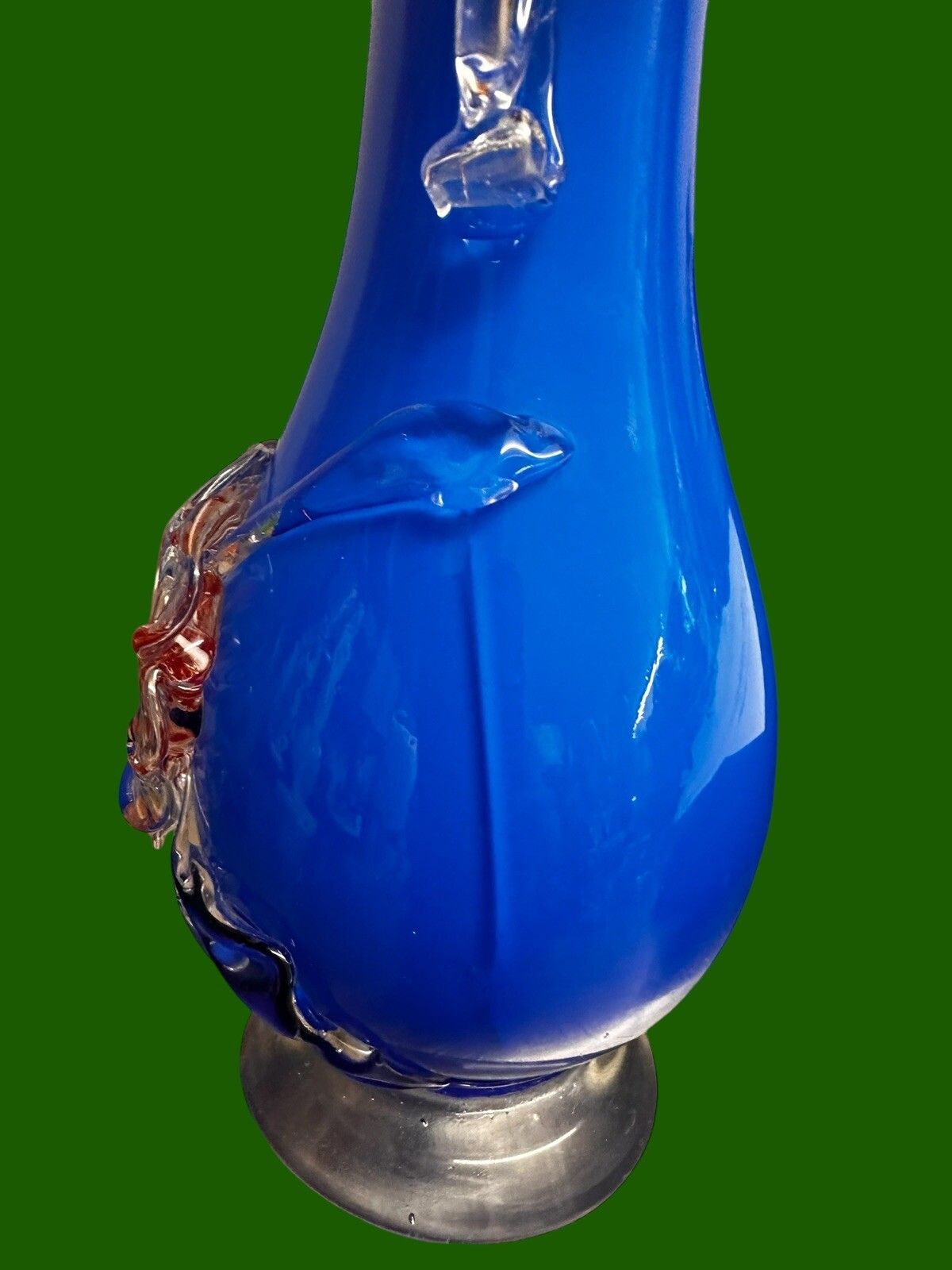 Mid Century Italian Coloured Glass Vase Collection  Pontil Mark  Interior Design photo 85.0
