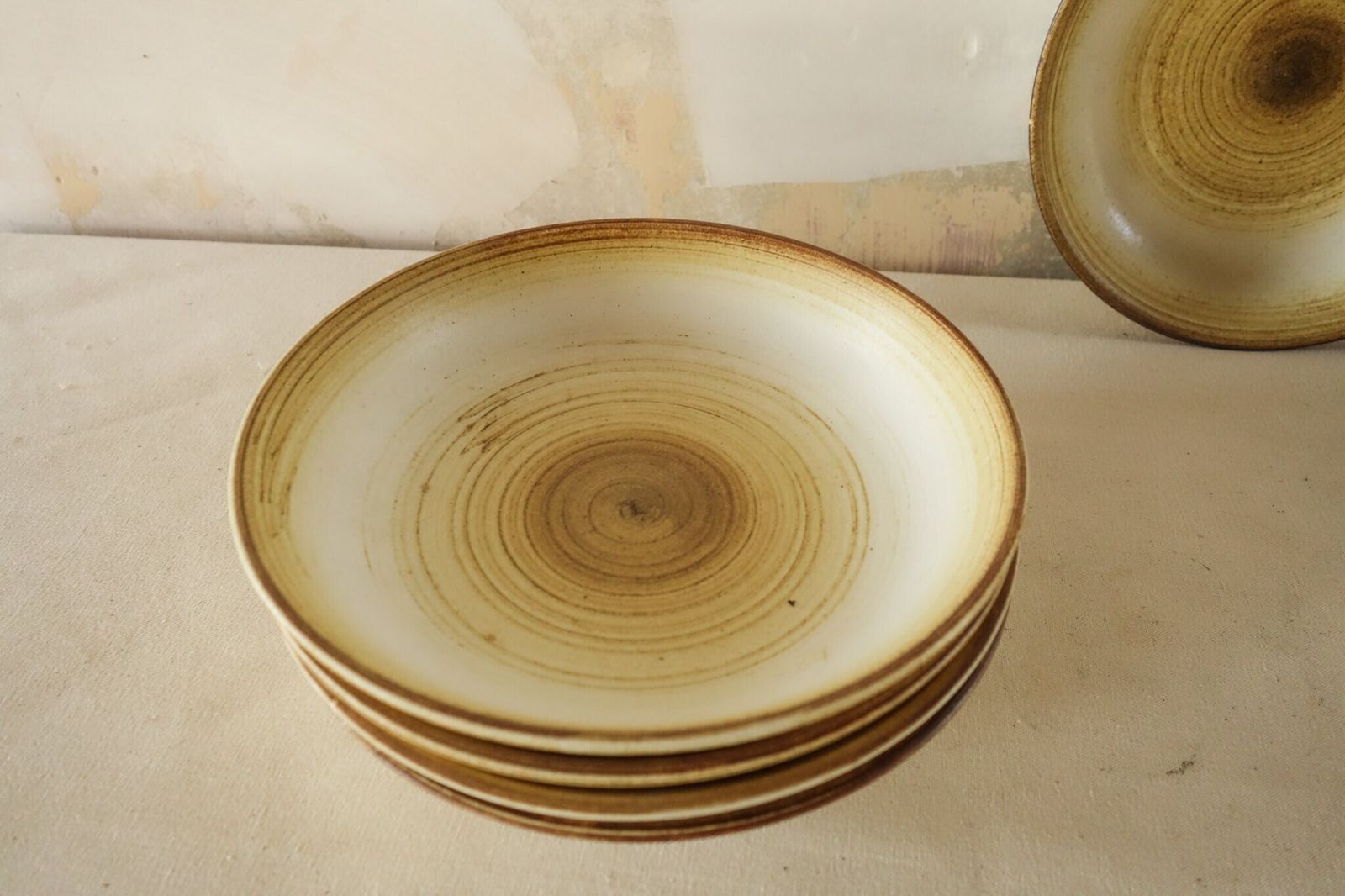 Vintage French Ceramic Hollow Plates. photo buy