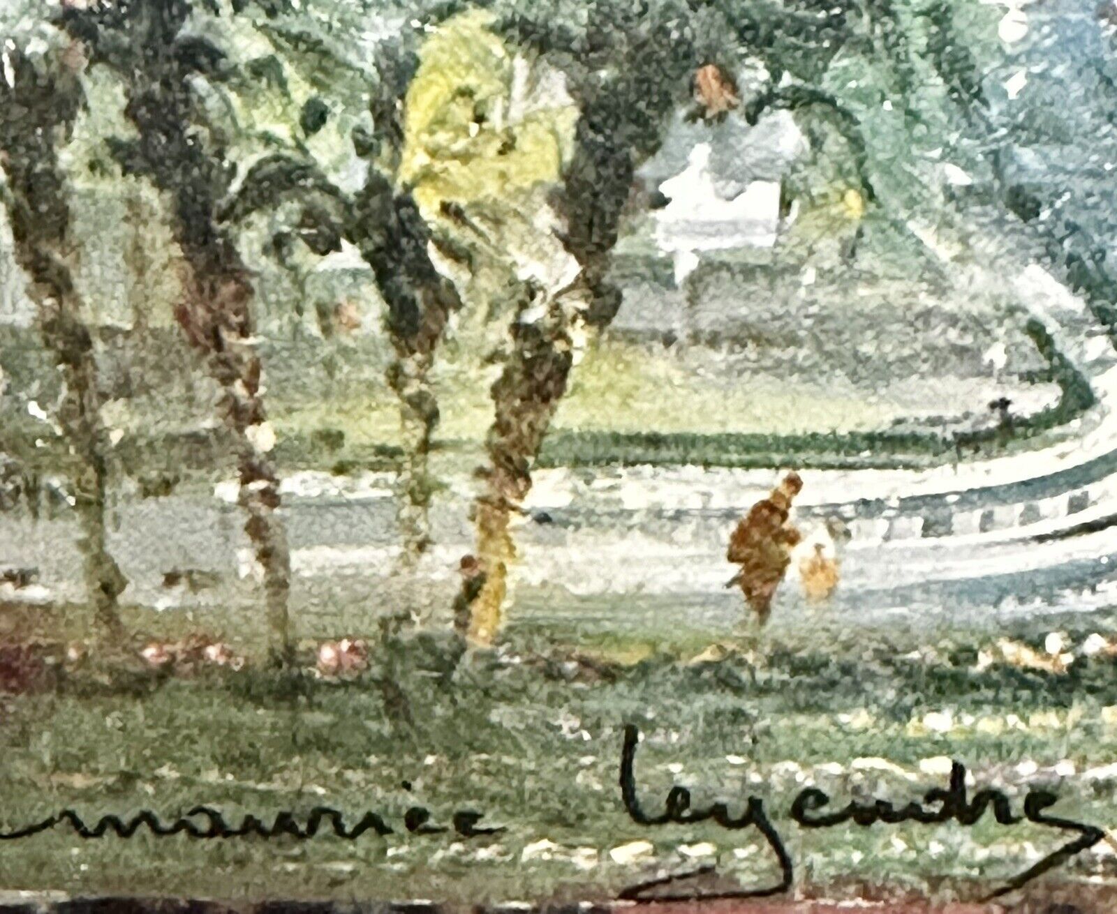Maurice Legendre   Cannes   Signed Oil Painting On Canvas   C1960’s photo Art