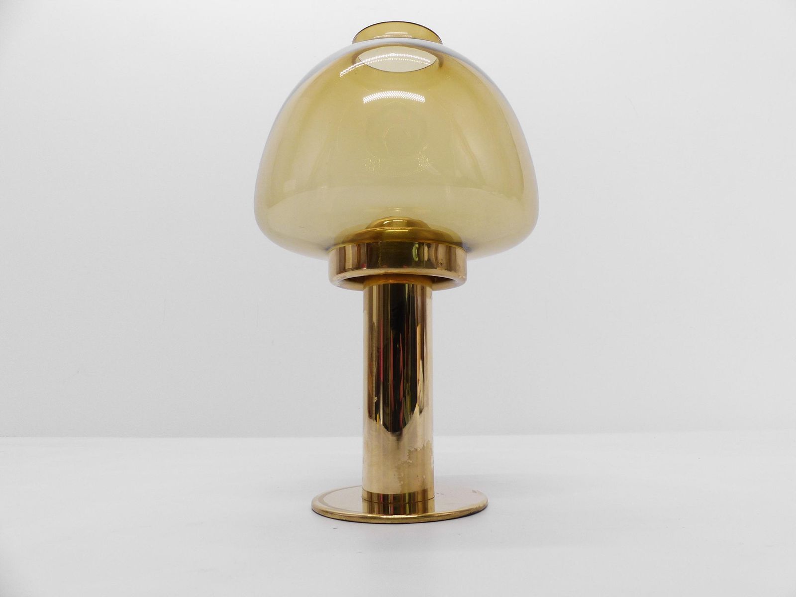 Hans Agne Jakobsson Claudia Scandinavian Candle Holder Honey Yellow L10227 1960 photo furniture