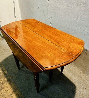 Late 19th Century Slatted Table In Italian National Walnut photo furniture