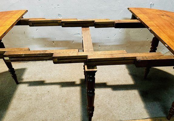 Late 19th Century Slatted Table In Italian National Walnut photo 2532.0