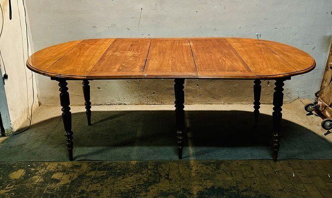 Late 19th Century Slatted Table In Italian National Walnut photo vinterior