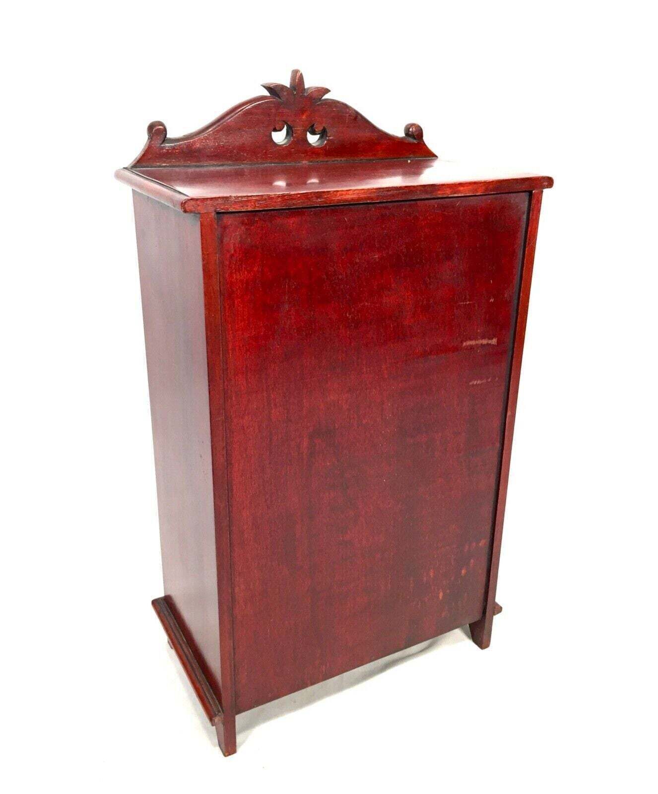 Antique Miniature Tabletop Wooden Chest Of Drawers C.1910 / Apprentice Furniture photo vinterior