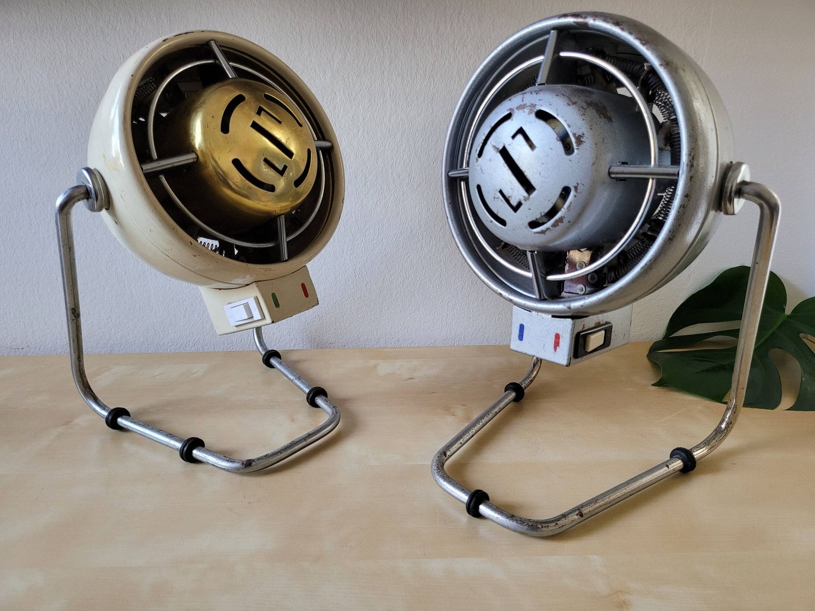1 Of 2 Vintage Heater / Adjustable Electric Space Heater / 70's Yugoslavia photo furniture