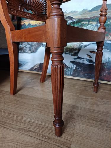 Anglo Indian Caned Early 20th Century Armchair photo vinterior