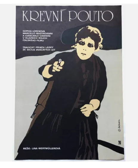 photo furniture Sophia Loren Collection 4 X Movie Posters Original Czechoslovak Poster Design