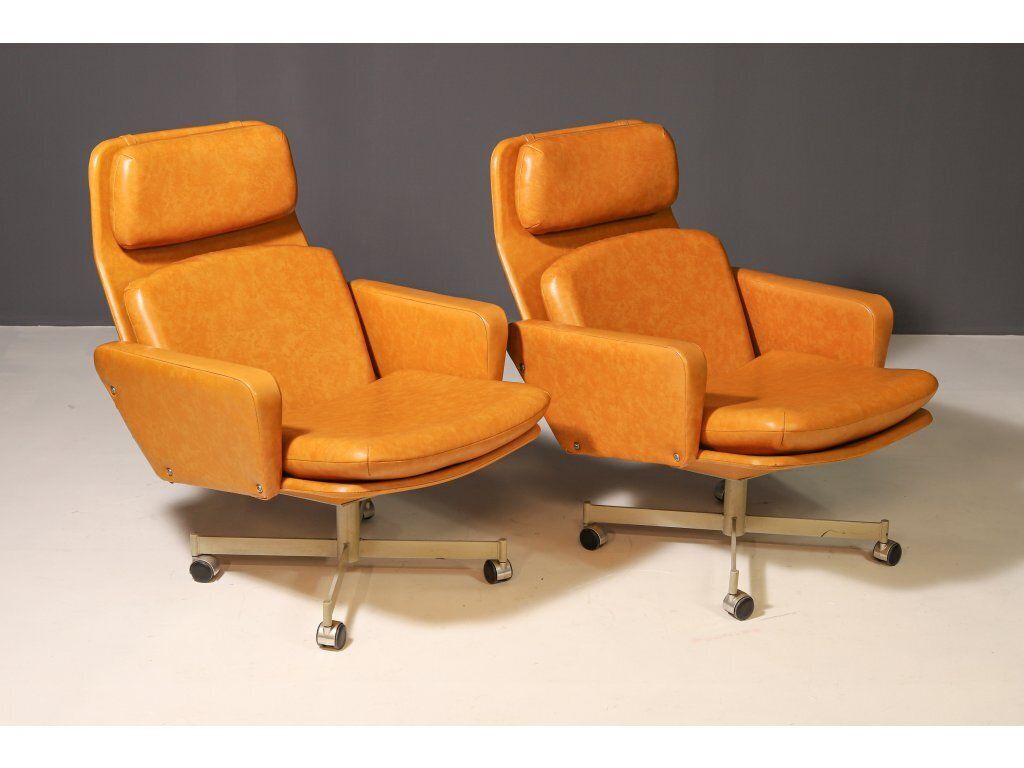 Vintage Lounge Chairs By Kovona | Czechoslovakia, 1970s