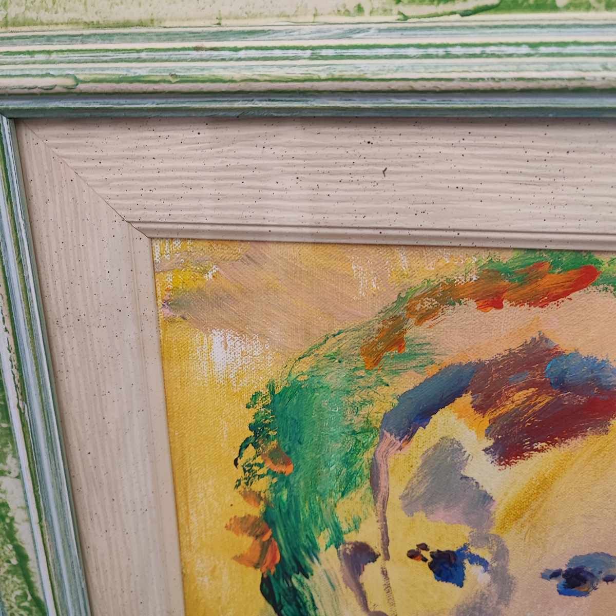 Ernesto Treccani Oil On Canvas, 25 X 35 Cm photo for sale