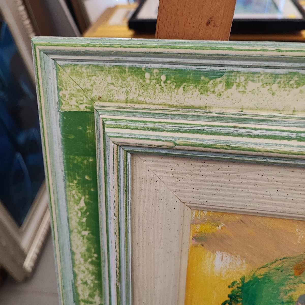 Ernesto Treccani Oil On Canvas, 25 X 35 Cm photo Art