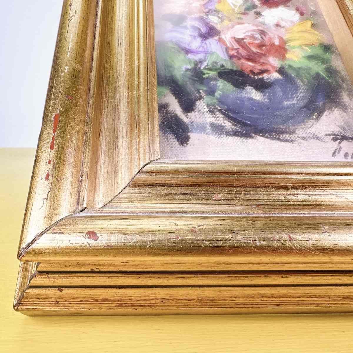 Flower Painting Oil On Canvas Renzo Piccoli photo 154.0