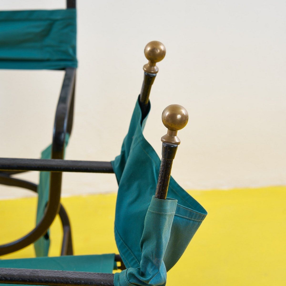 Vintage Metal Director Chairs, 1980s photo buy