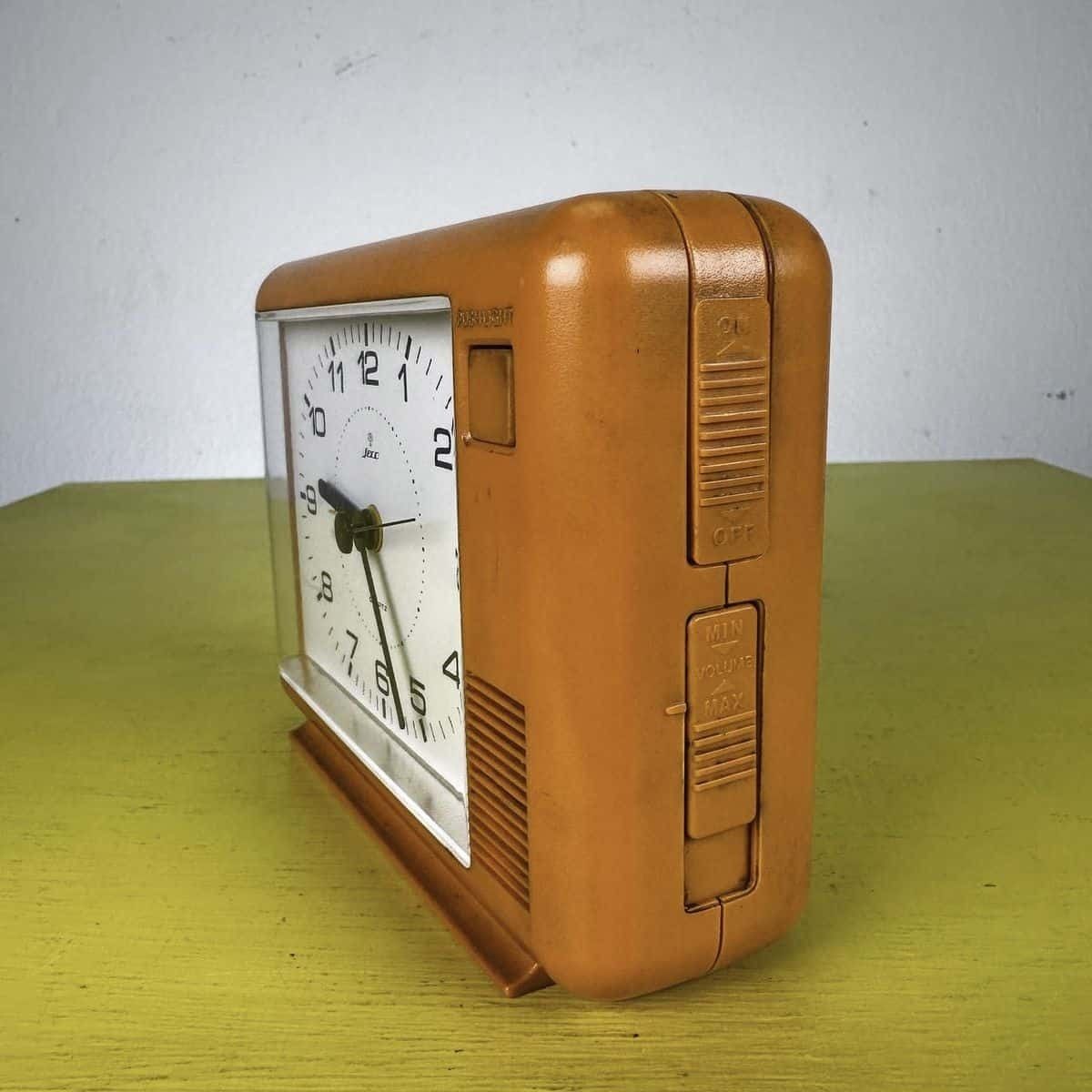 Vintage Jeco Quartz Japan Alarm Clock photo furniture