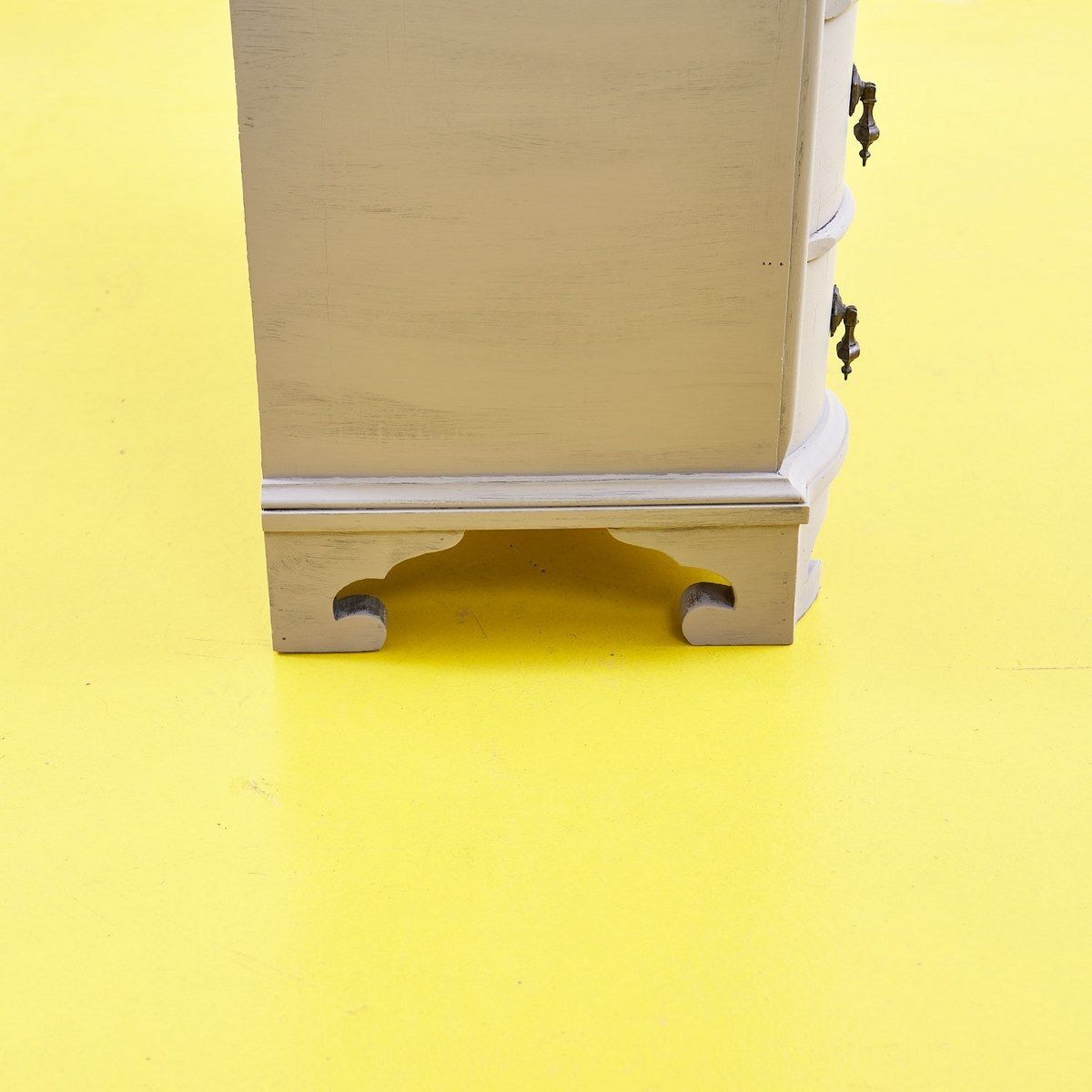 photo vinterior Dove Grey Wooden Folding Cabinet
