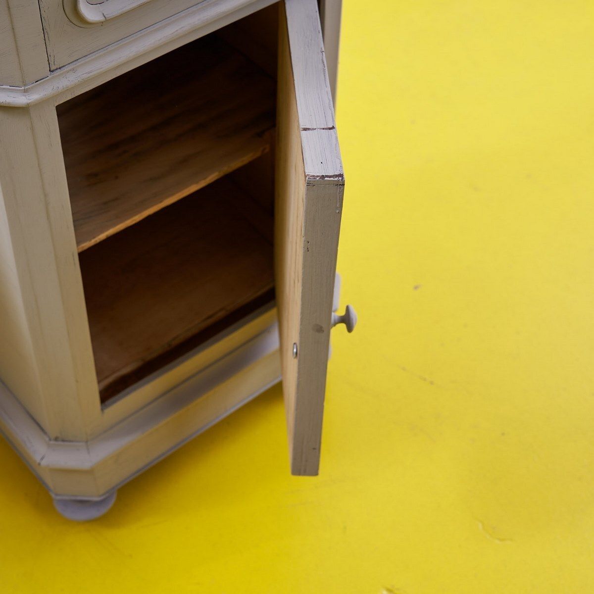 Pair Of 1930s Dove Grey Bedside Tables photo buy
