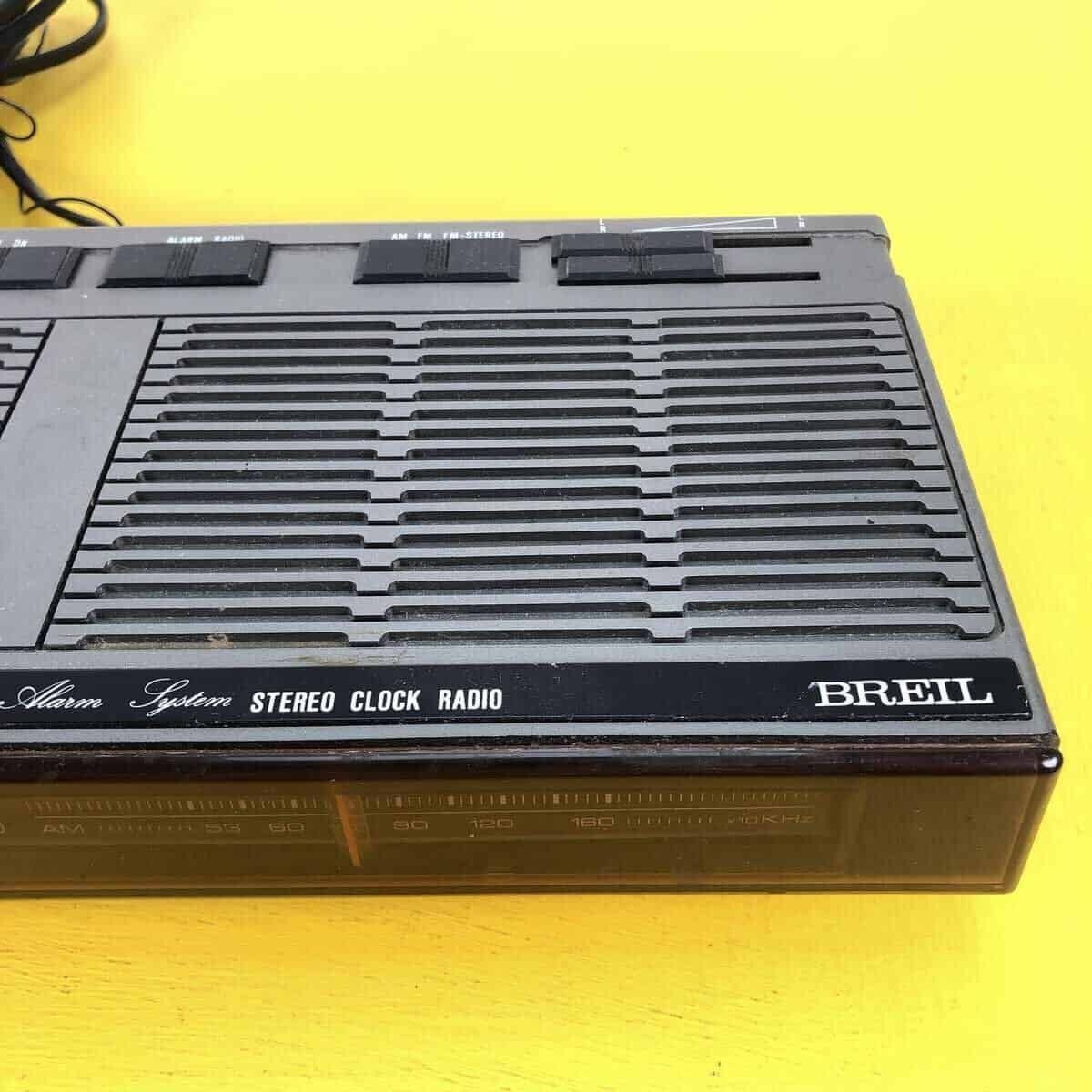 Breil Vintage Digital Alarm Clock Radio photo for sale