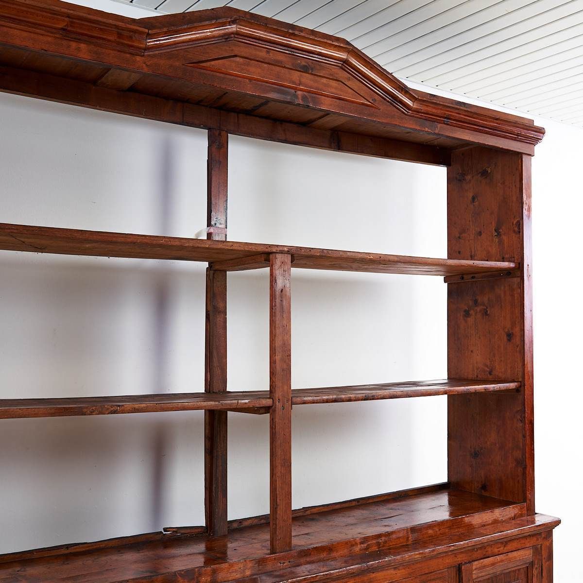 Open Bookcase In Soft Wood, Original Patina photo Furniture