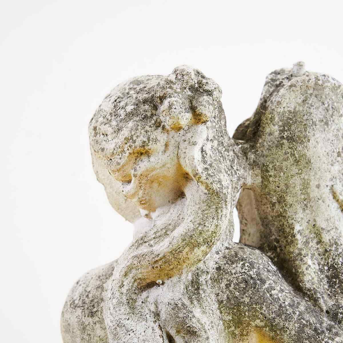 photo furniture 50's Garden Statue In Concrete And Marble Dust
