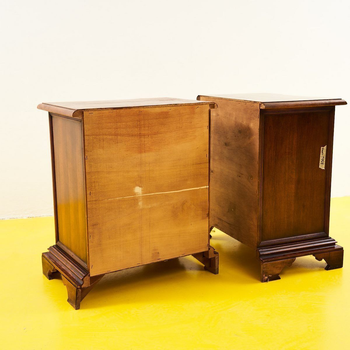 Pair Of Antique Style Wooden Bedside Tables photo buy