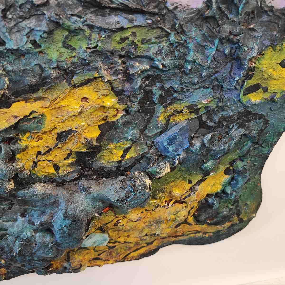 Andrea Raccagni Mixed Media On Board 37 X 57 Cm In 1989 photo Art