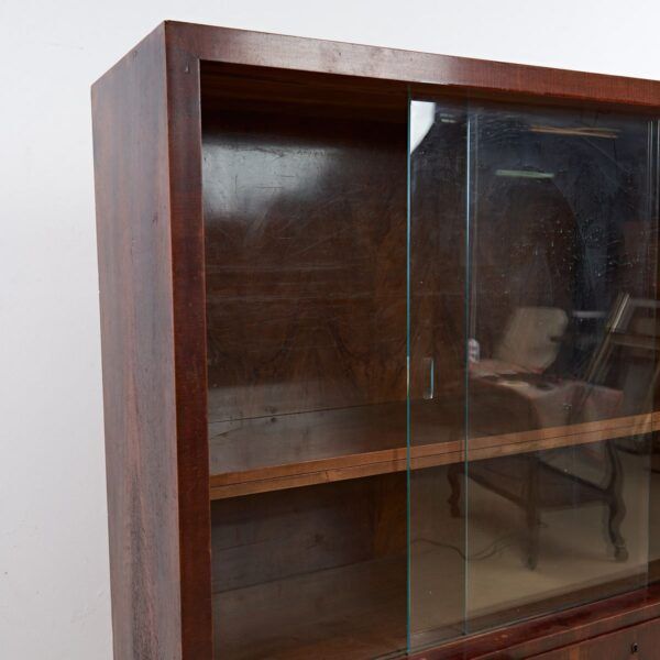 Deco Wooden Bookcase 20s 30s, 1930s photo 1518.0