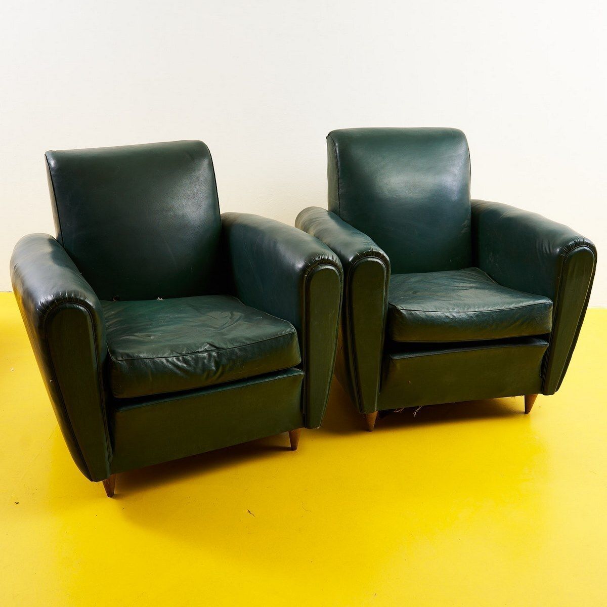 Pair Of 50's Armchairs, 1950s, Vintage