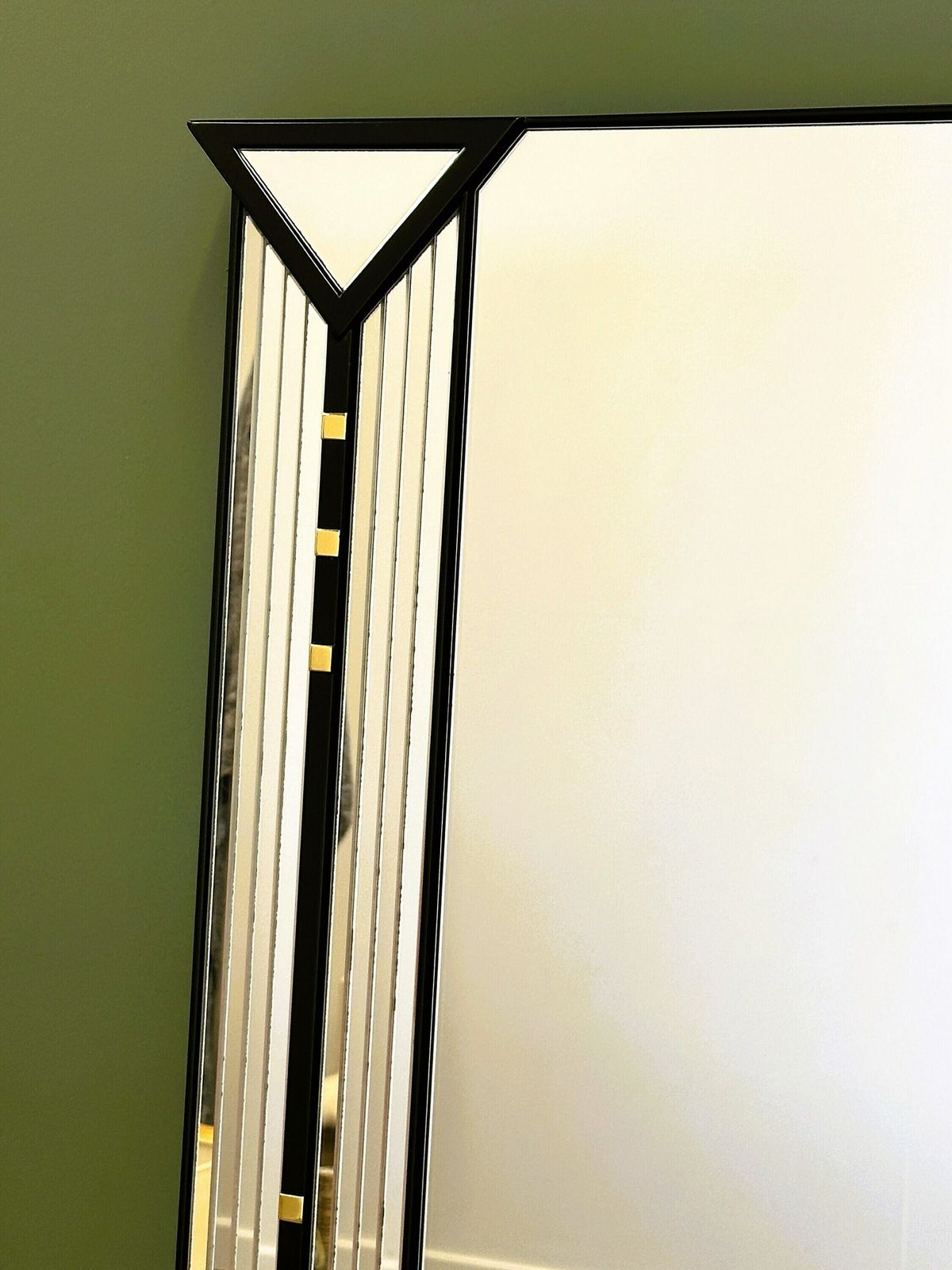Postmodern Vintage Disco Wall Mirror By Deknudt, Belgium 1980s. photo for sale
