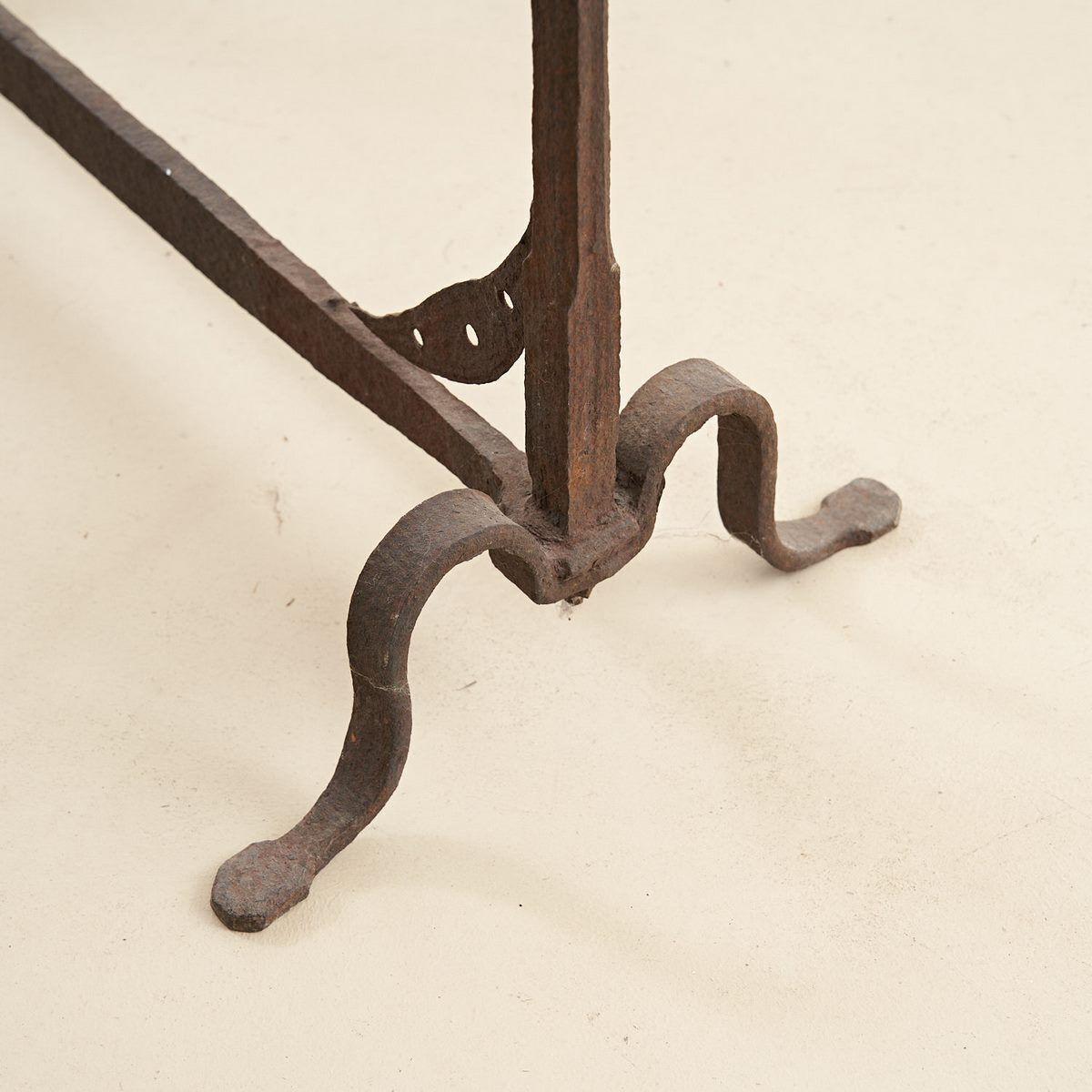 18th Century Wrought Iron Fireplace Andir photo Home Fixtures