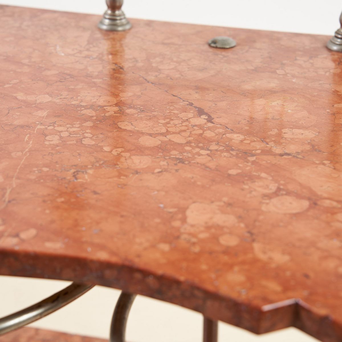 Furniture Early 1900's Toilet In Pink Marble photo