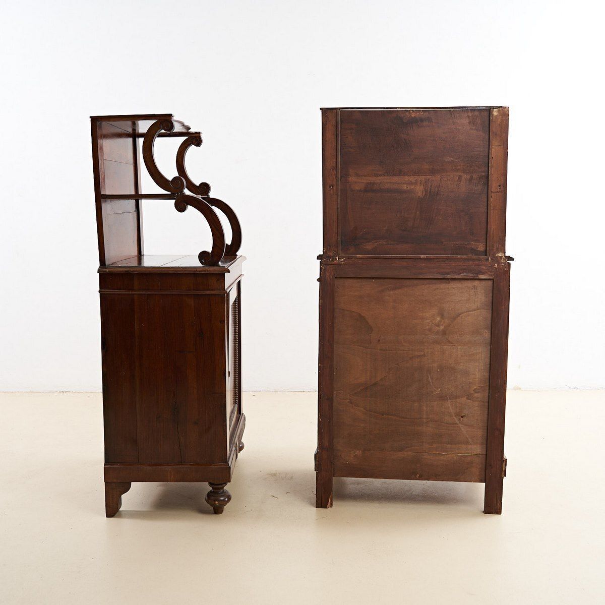 Pair Of Antique Plate Cabinets From The Late 19th Century photo vinterior