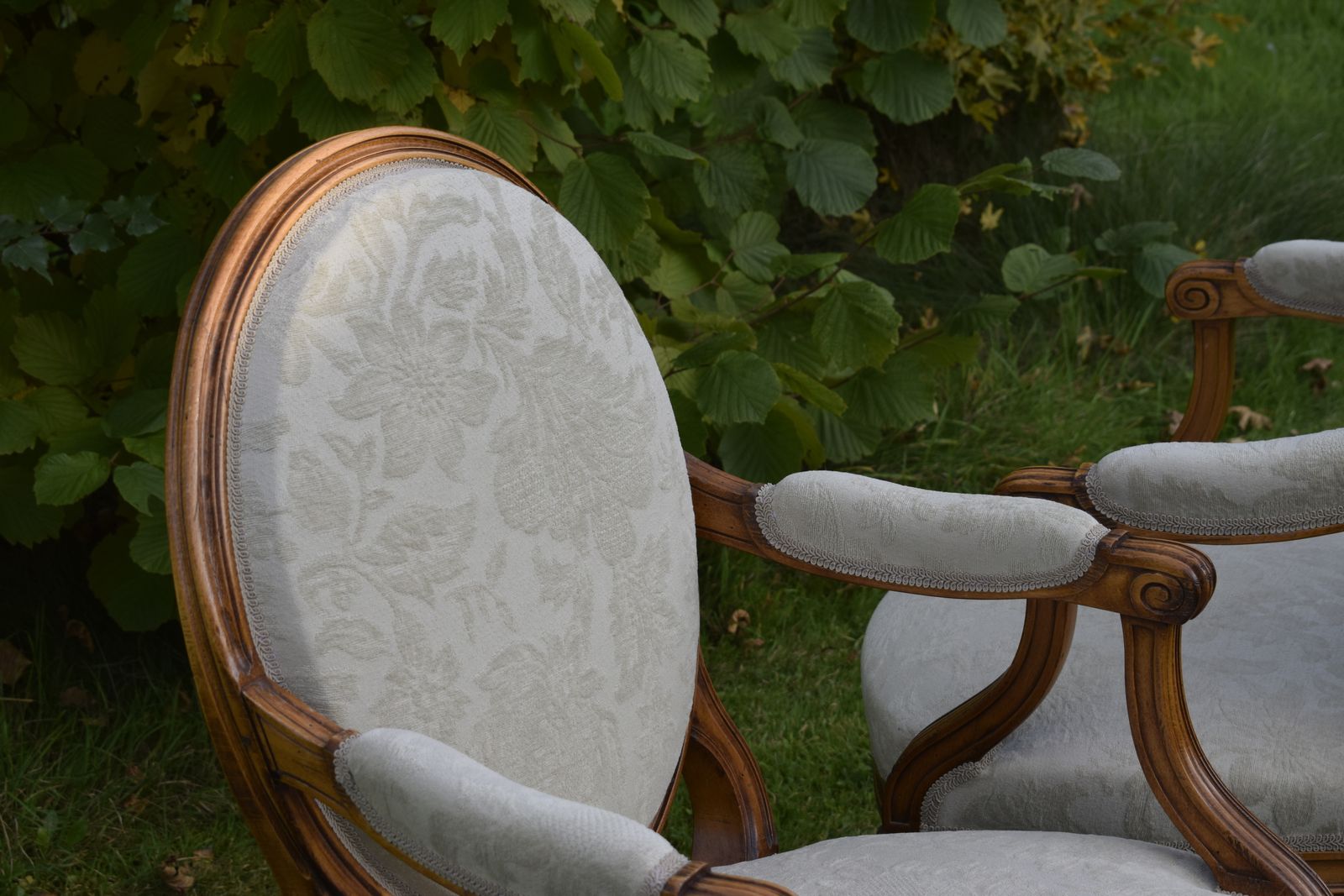 1255.0 Pair Of French Open Armchairs, 1920s photo