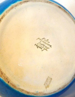 Art Deco Vase In Creamic By Longwy For Atelier Primavera France, 1920s photo for sale