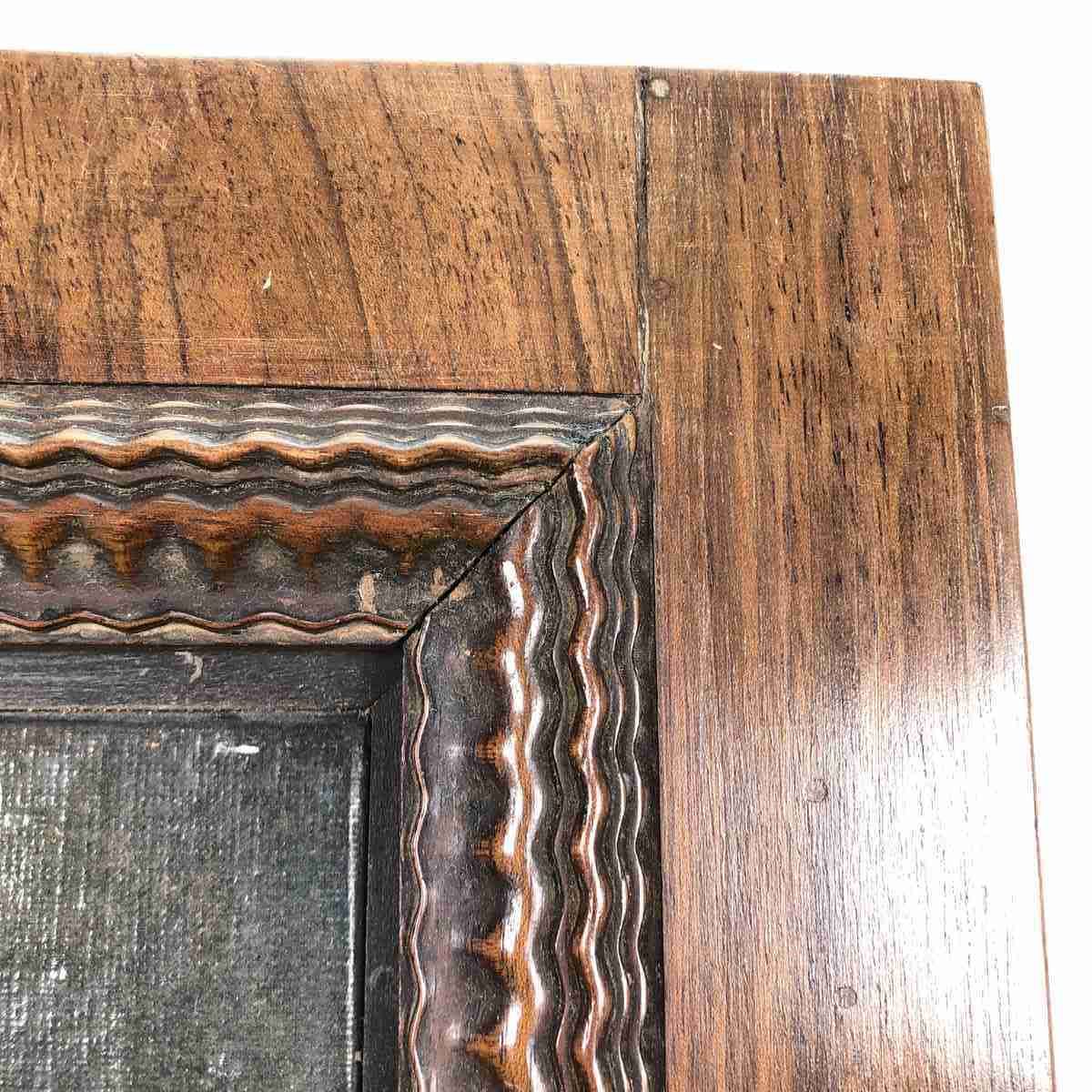 Early 1900s Wooden Frame Veneered In Walnut photo furniture