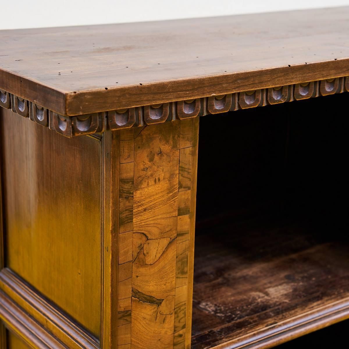 50's Wooden Bedside Cabinet, 1950s photo Furniture