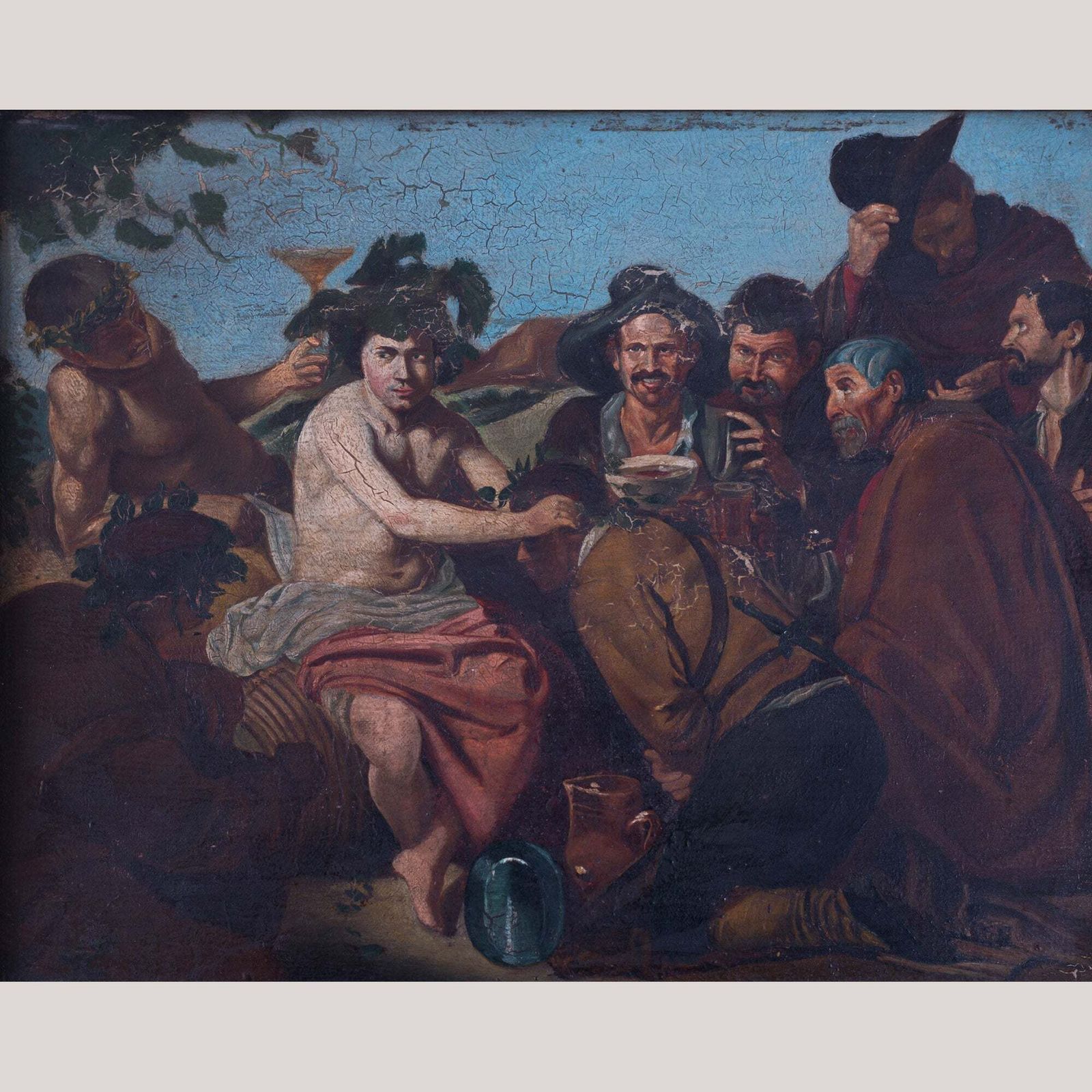 After Diego Rodriguez De Silva Y Velasquez   Oil On Panel