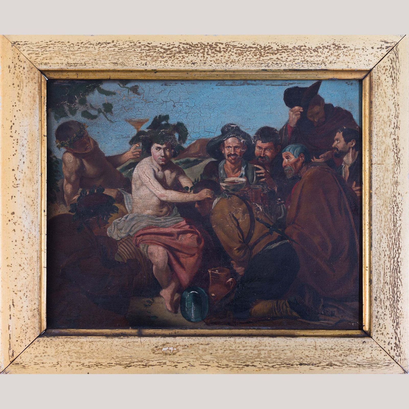 After Diego Rodriguez De Silva Y Velasquez   Oil On Panel photo furniture